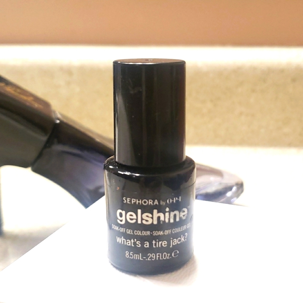 SEPHORA Soak off gel "What's a tire jack?"